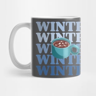 Winter Hot Chocolate Mug